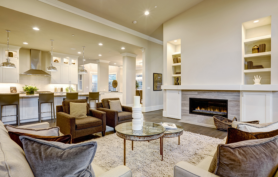 Living room accent chair idea