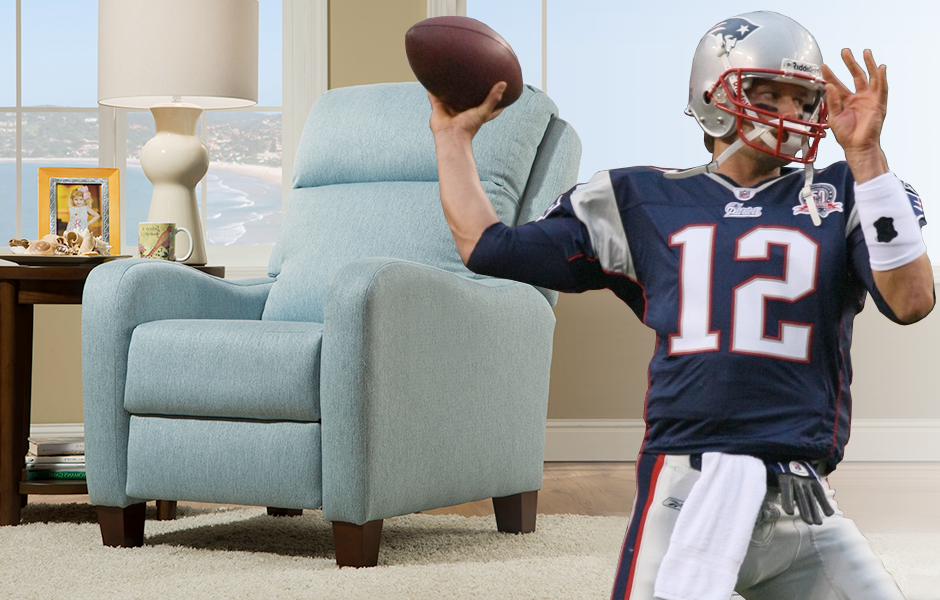 Tom Brady and Southern Motion’s Prestige Accent Chair