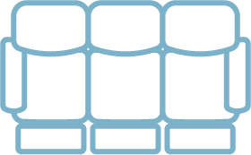Triple-recliner